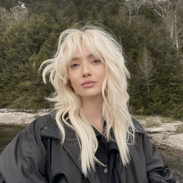 Сьюки Уотерхаус показала стрижку в стиле 70-х