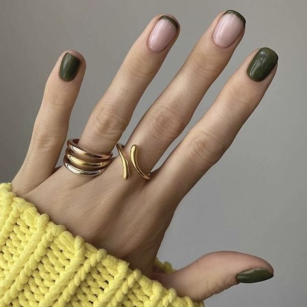 10 трендовых идей маникюра на короткие ногти